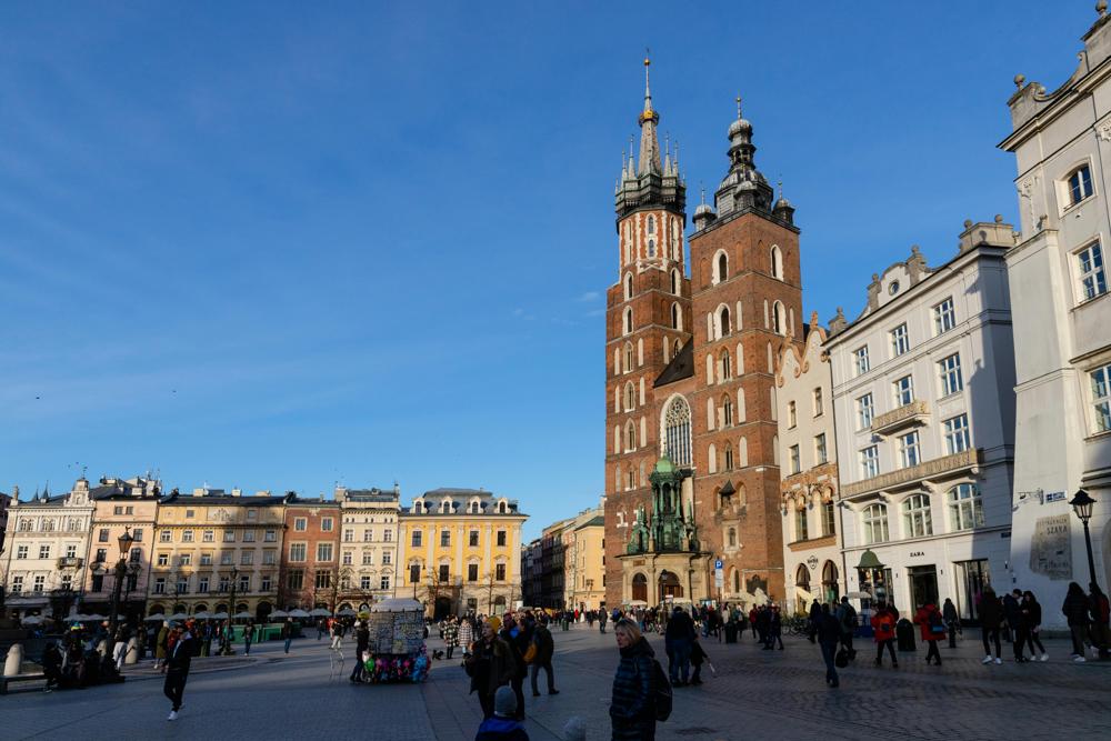 Krakow cityscape