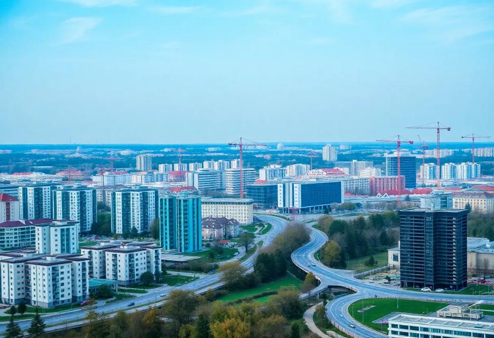 Krakow skyline