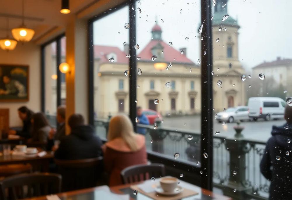 cozy café